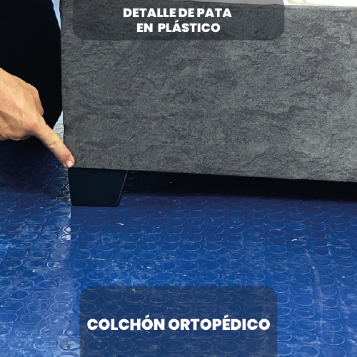 Cama Base con Colchón Ortopédico - Image 5
